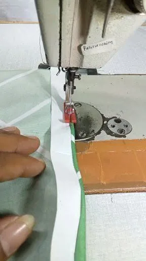 Roll hemming & saree edge finishing