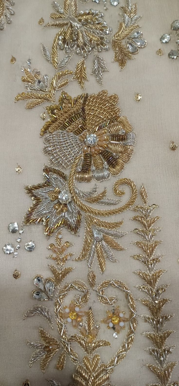 Gold zari embroidery job-work (multi-head)