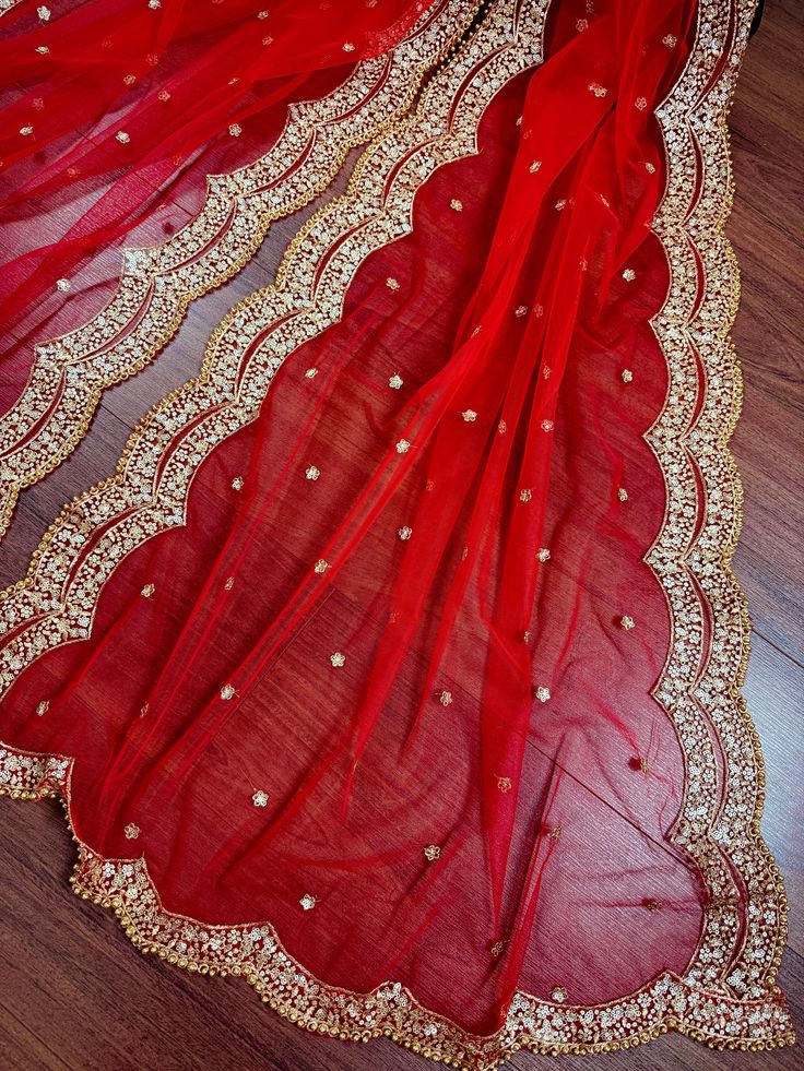 Dupatta zari work (per piece)