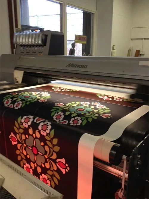 Dyeing + digital print job-work