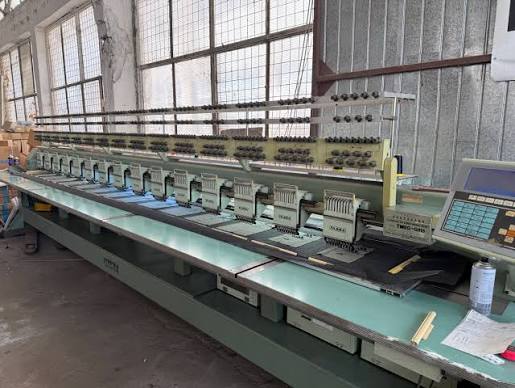 Tajima 15-head embroidery machine (new)